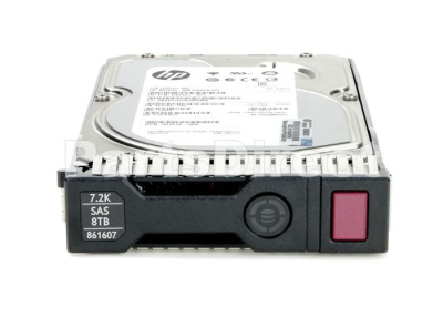 861607-001 HPE HDD SAS 8TB 12G 7.2K 3.5